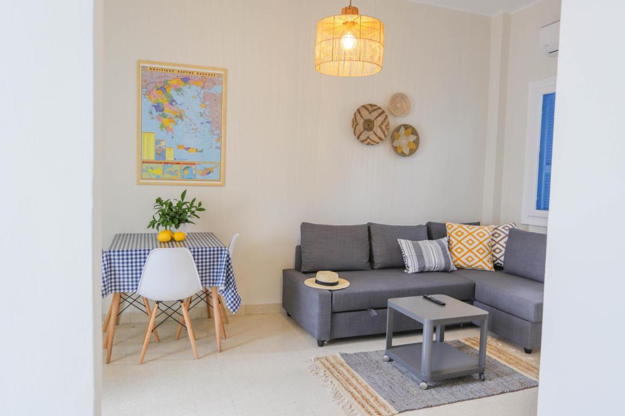 Traditional Town Garden Apartment Родос Экстерьер фото
