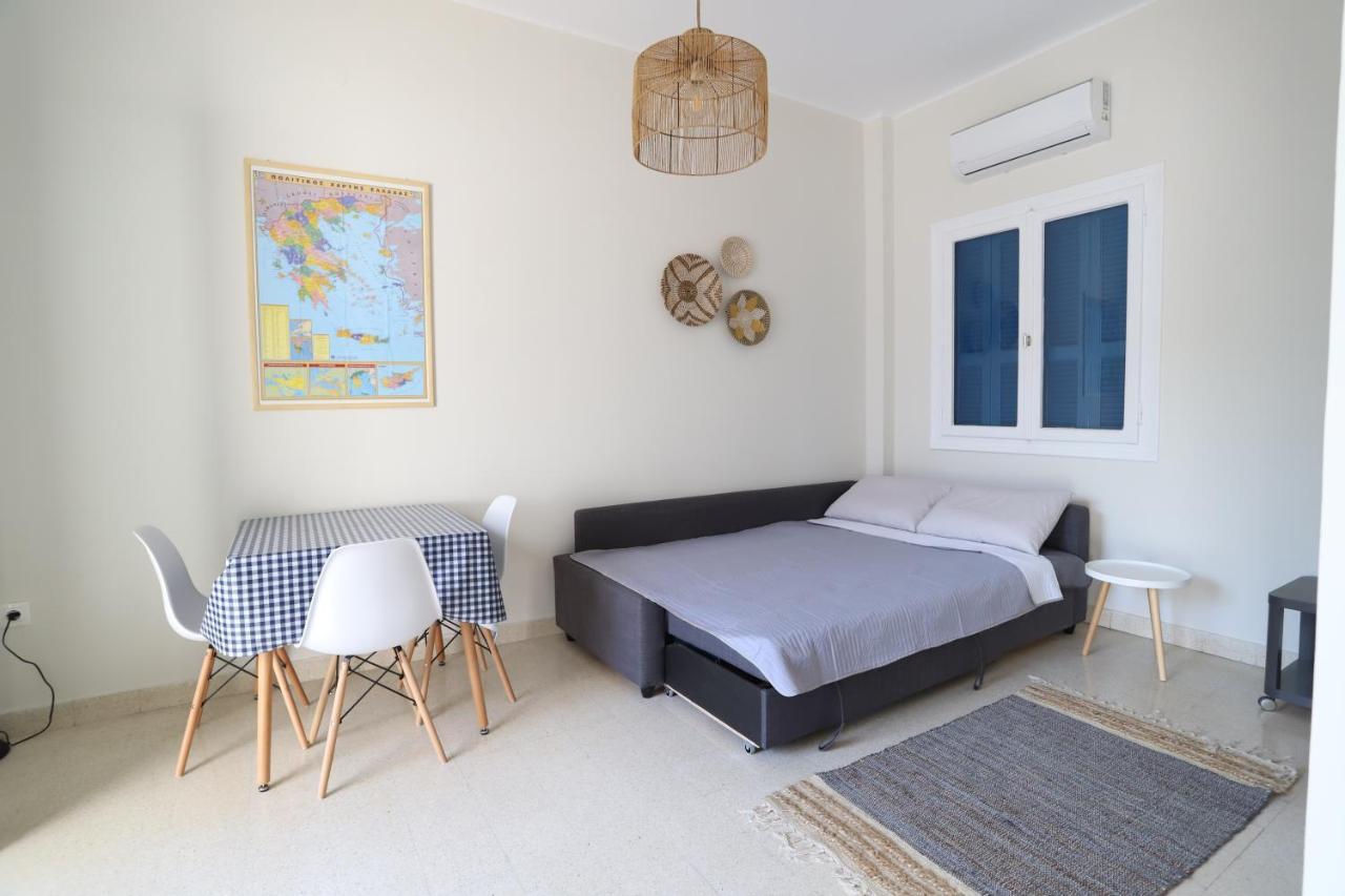 Traditional Town Garden Apartment Родос Экстерьер фото